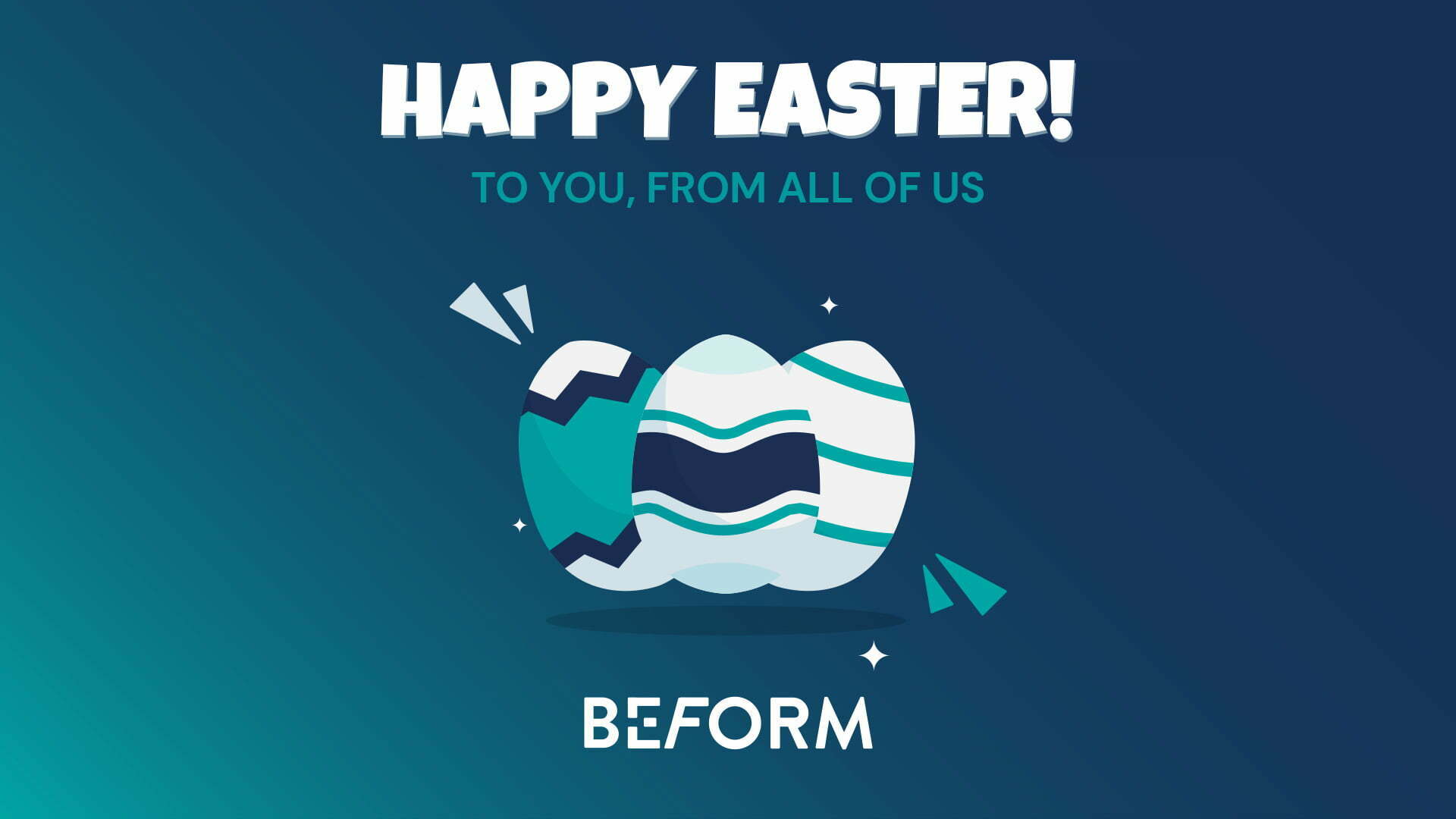 happy easter from BEFORM